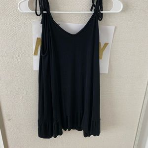 Free People Beach black tie tank